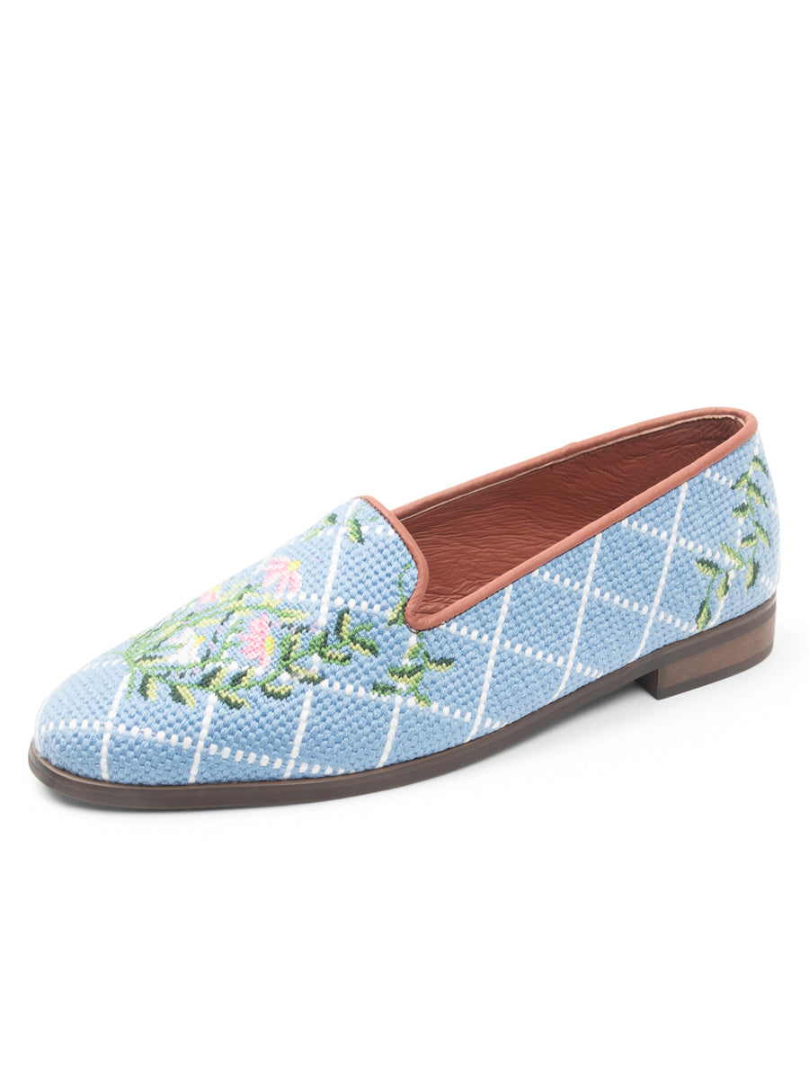 Needlepoint Loafer in Floral