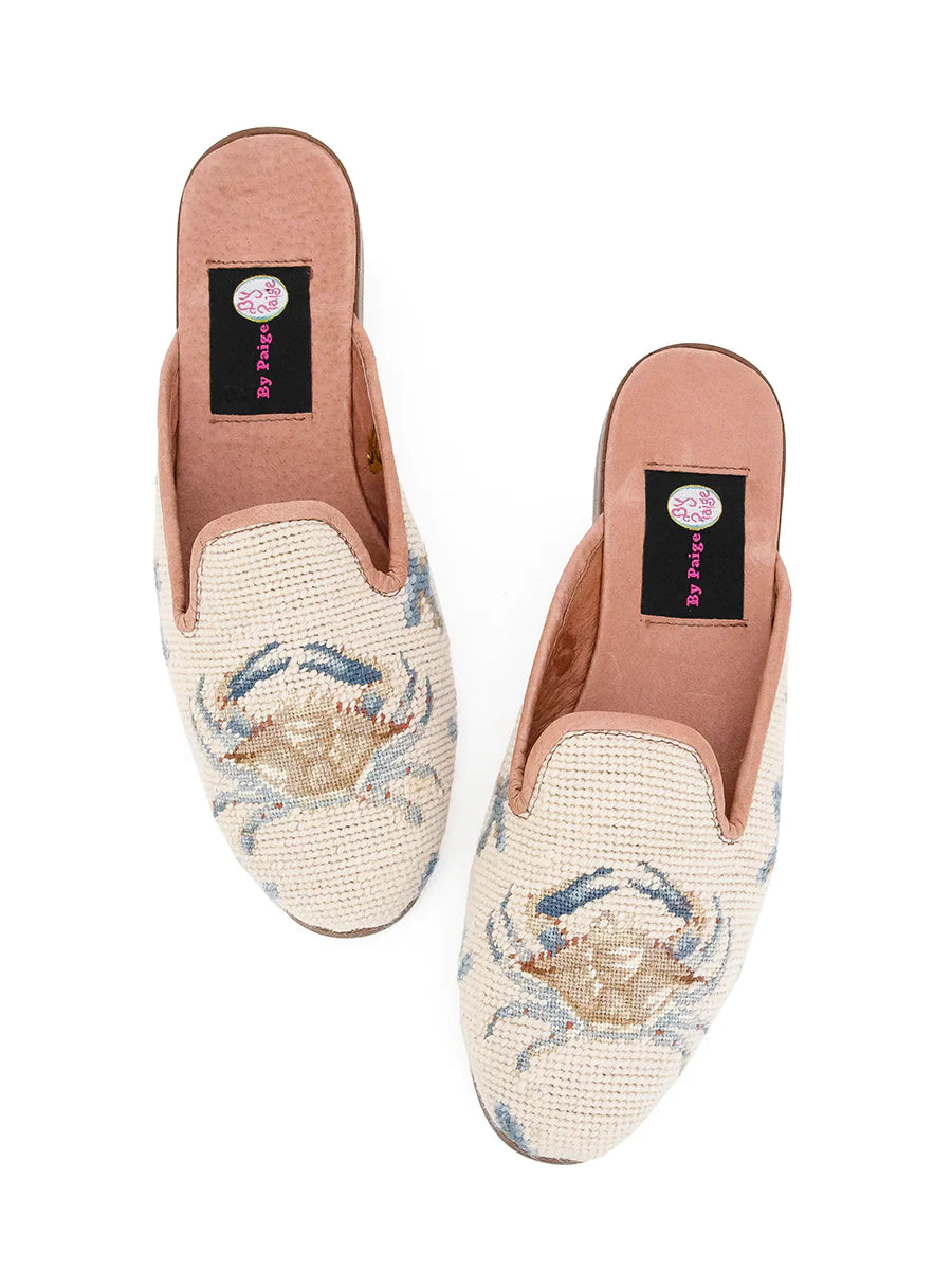 Needlepoint Mule