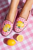 Pink & White Gingham Color