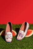 Needlepoint Loafer in American Summer