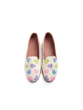 Needlepoint Loafer in Hearts