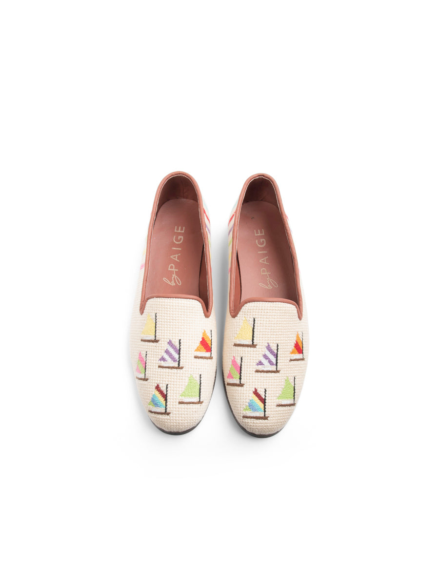 Needlepoint Loafer in Fleet