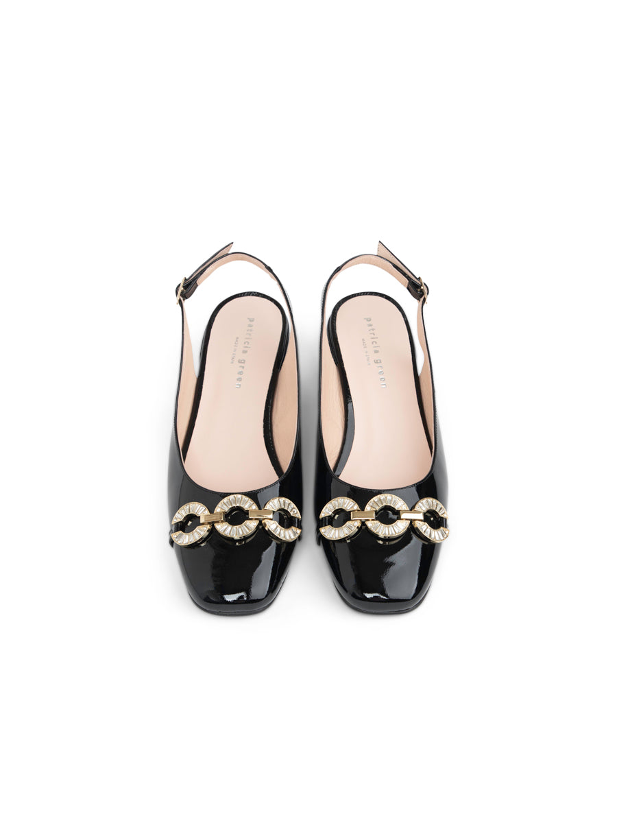 Aubrey Crystal Slingback