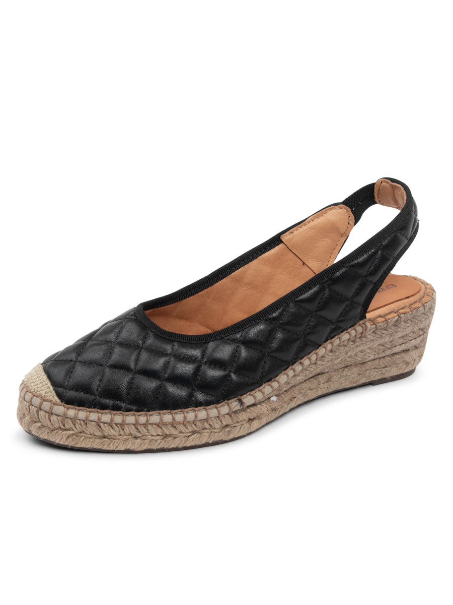 Valencia Closed Toe Slingback Espadrille