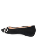 Bella Crystal Bow Flat