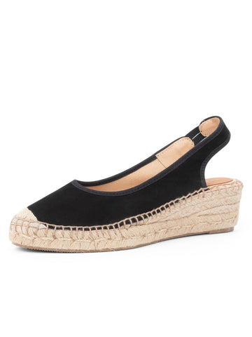 Valencia Closed Toe Slingback Espadrille