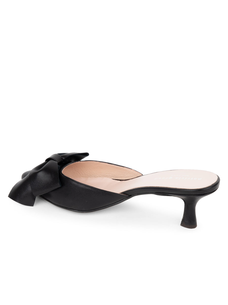 Malibu Kitten Heel Mule