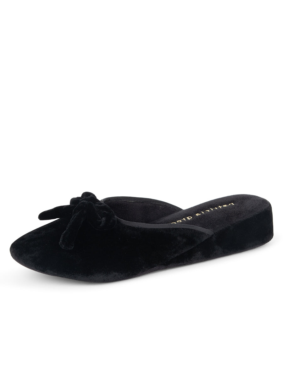 Bardot Velvet Slip-On Slipper