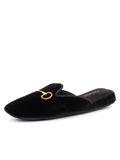 Milano Embroidered Velvet Slipper