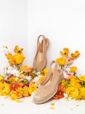 Valencia Closed Toe Slingback Espadrille