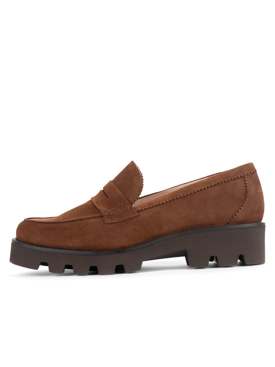 Vince Lug Sole Penny Loafer