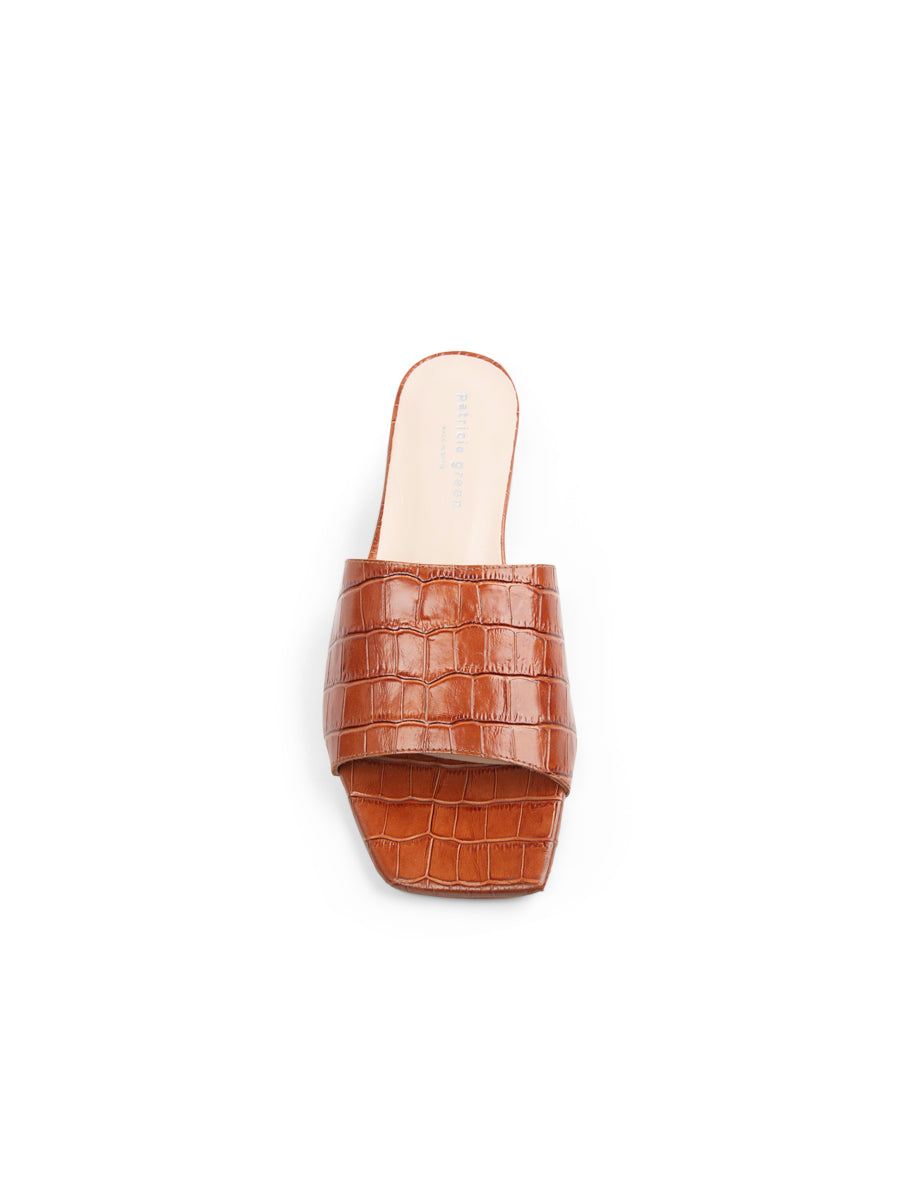 Brooklyn Square Toe Croc Slide