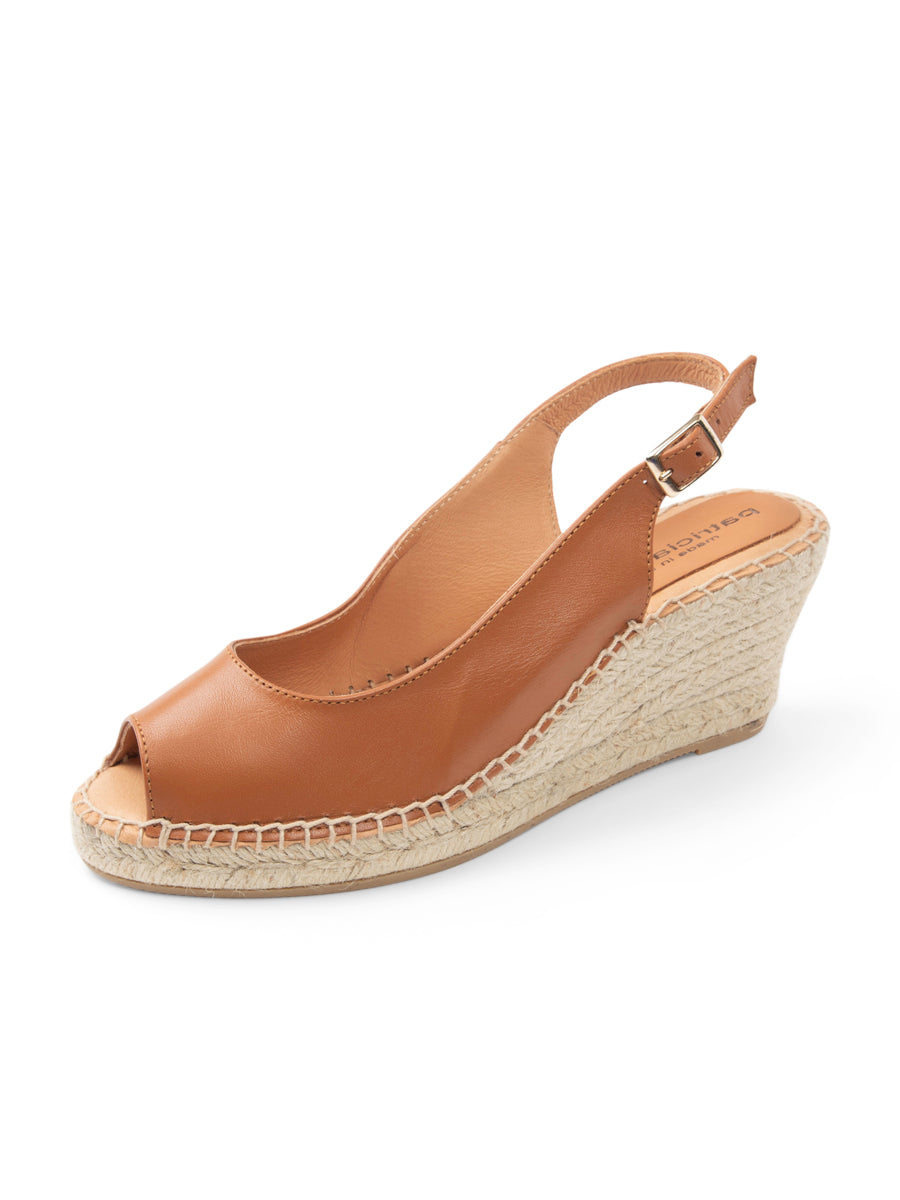 Peyton Peep Toe Slingback Espadrille