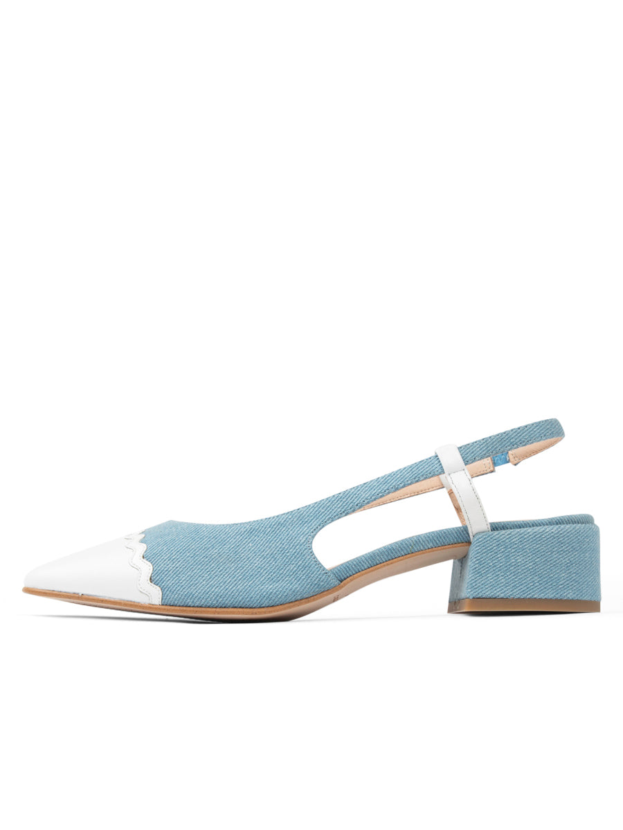 Preston Block Heel Slingback