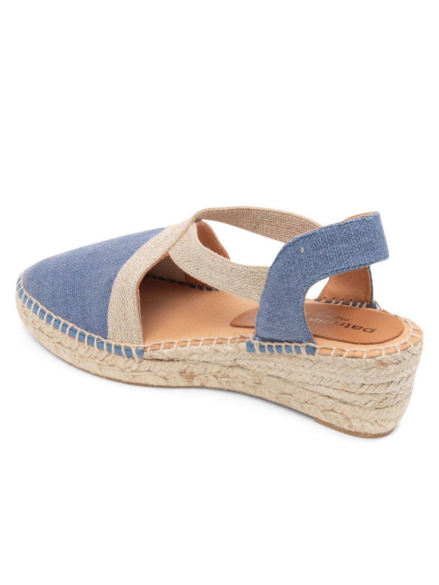 Grace Closed Toe Elastic Espadrille