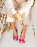 St. Tropez Raffia Ballet Flat