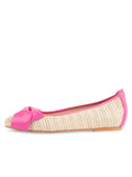 St. Tropez Raffia Ballet Flat