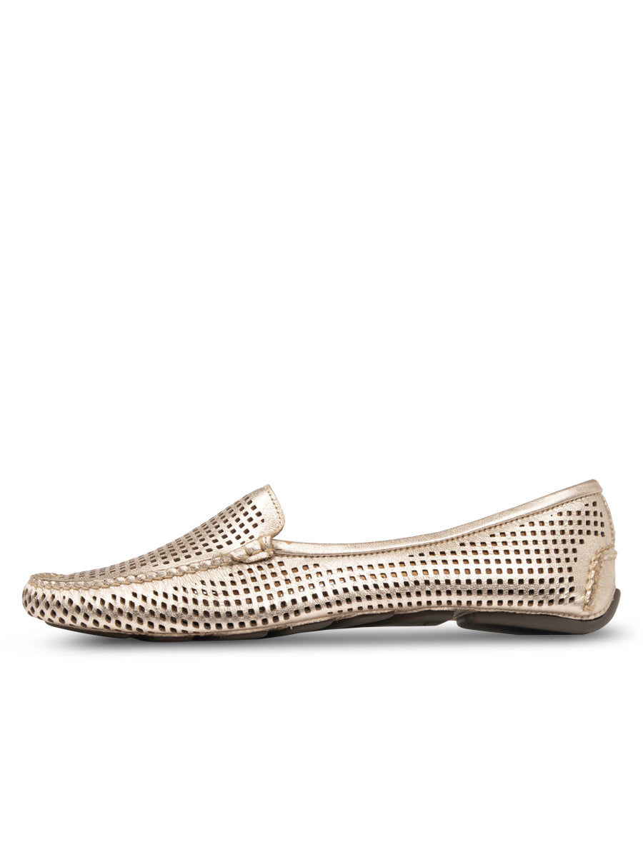 Barrie Perforated Driving Moccasin