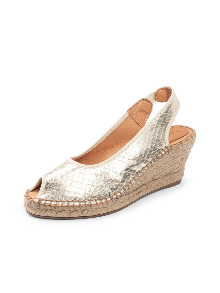 Nicola Peep Toe Espadrille