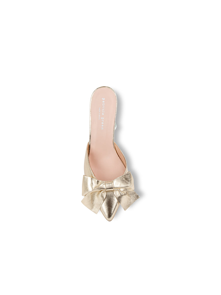 Malibu Kitten Heel Mule