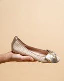 St. Tropez Raffia Ballet Flat