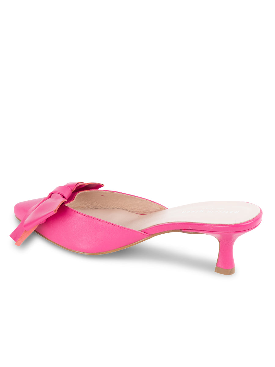 Malibu Kitten Heel Mule