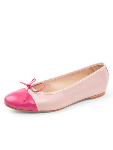 Tropez Cap Toe Ballet Flat