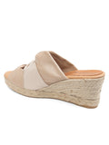 Ginger Twisted Leather Espadrille