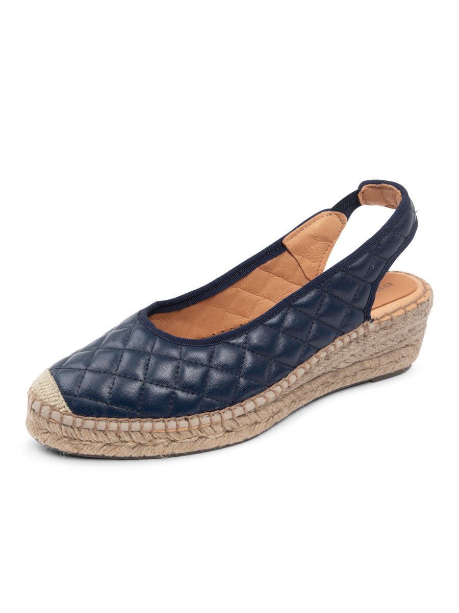 Valencia Closed Toe Slingback Espadrille