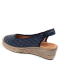 Valencia Closed Toe Slingback Espadrille