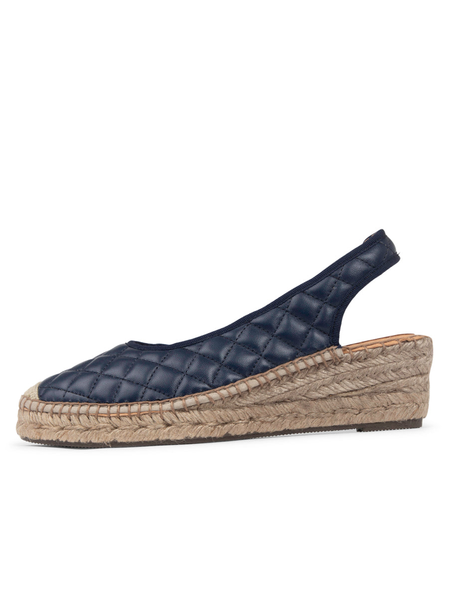 Valencia Closed Toe Slingback Espadrille