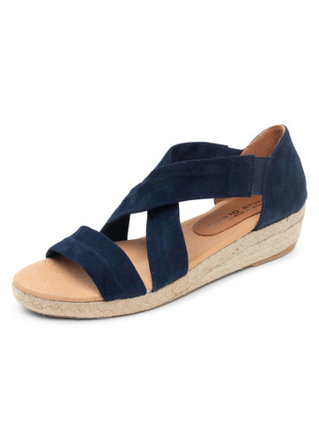 Eliza Criss-Cross Elastic Espadrille Sandal