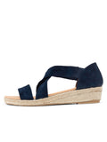 Eliza Criss-Cross Elastic Espadrille Sandal