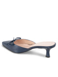 Montauk Kitten Heel Mule