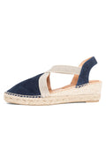 Grace Closed Toe Elastic Espadrille