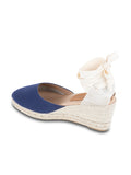 Leon Closed Toe Lace Up Espadrille