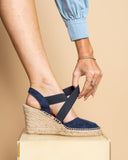 Mila Espadrille with Elastic Straps