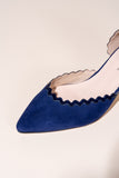 Olivia Scalloped d'Orsay Kitten Heel