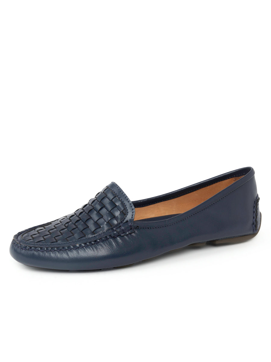 Kelly Woven Driving Moccasin