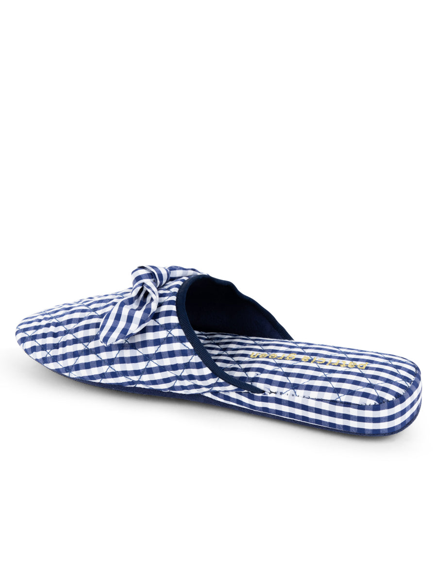 Zoe Gingham Check Slipper