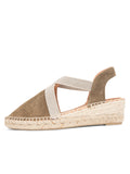 Grace Closed Toe Elastic Espadrille