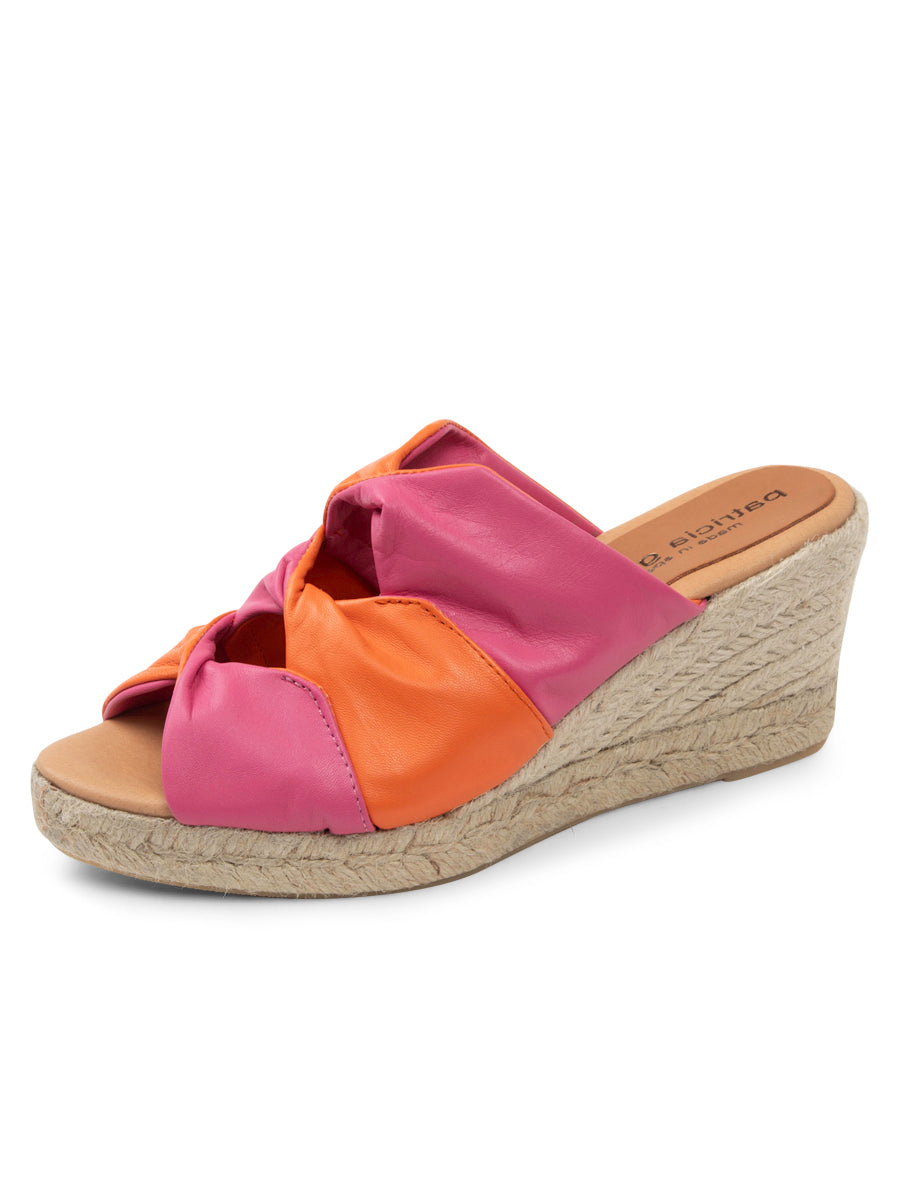 Ginger Twisted Leather Espadrille