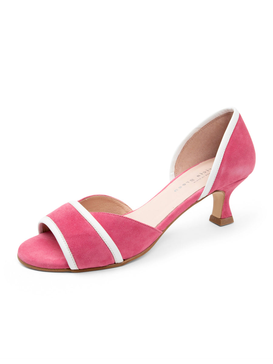 Parker D'orsay Kitten Heel Sandal