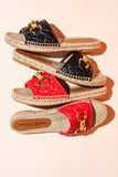 Veronica Quilted Flat Espadrille