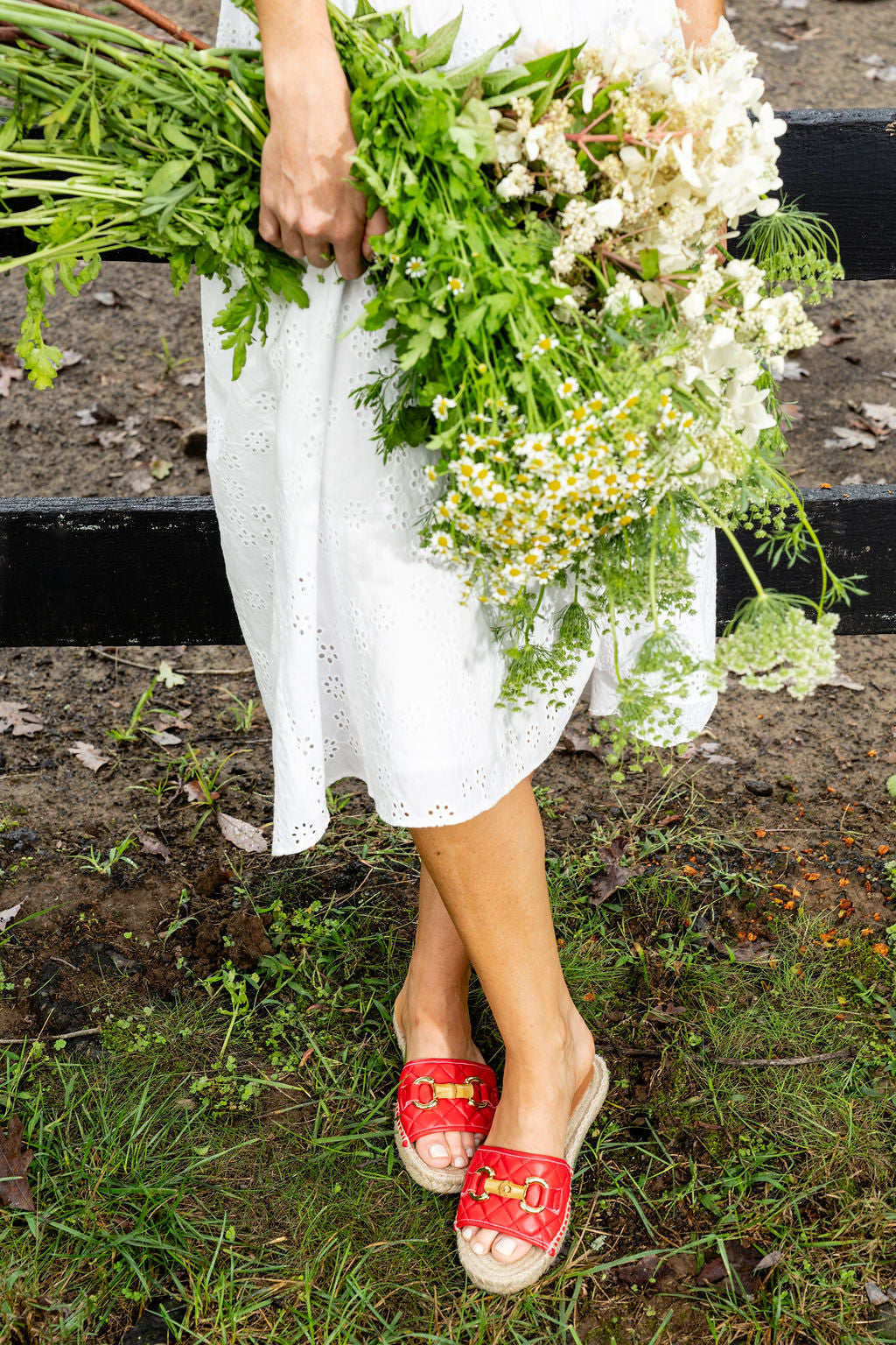 Veronica Quilted Flat Espadrille