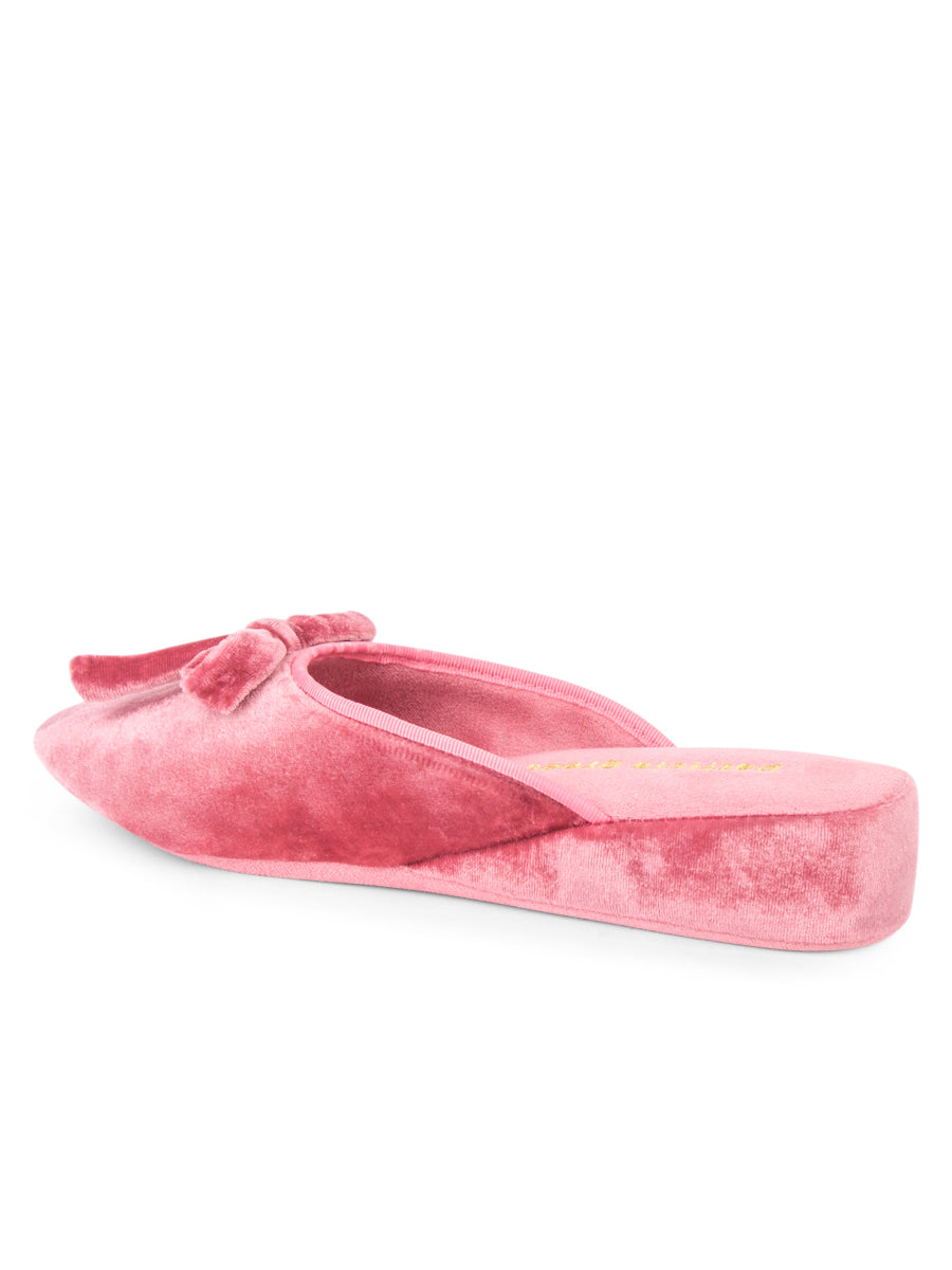 Bardot Velvet Slip-On Slipper