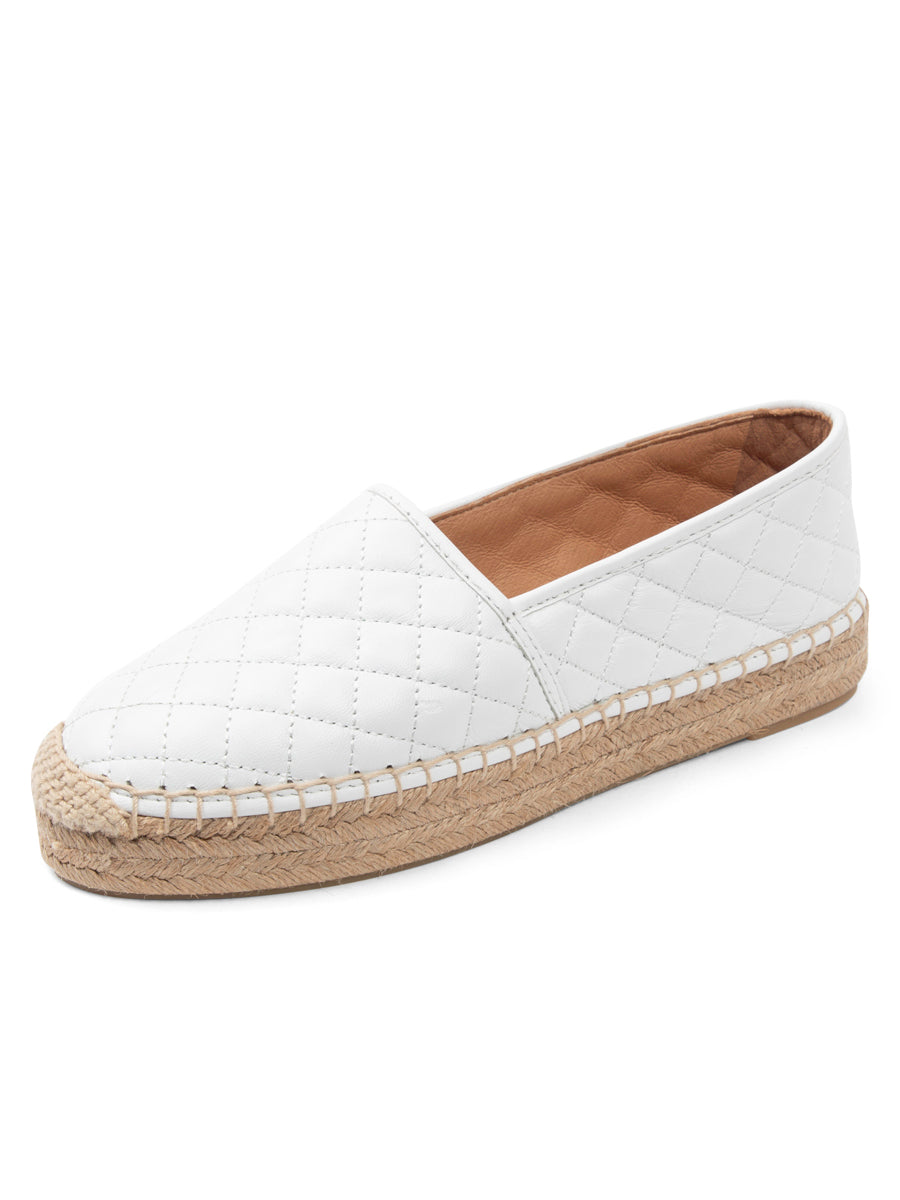 Abigail Quilted Slip on Espadrille