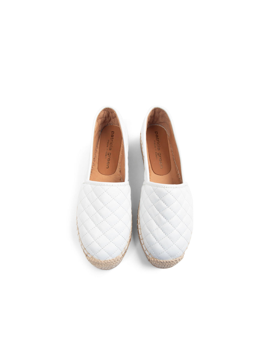 Abigail Quilted Slip on Espadrille