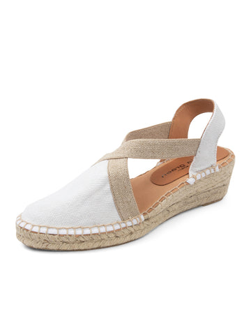 Grace Closed Toe Elastic Espadrille