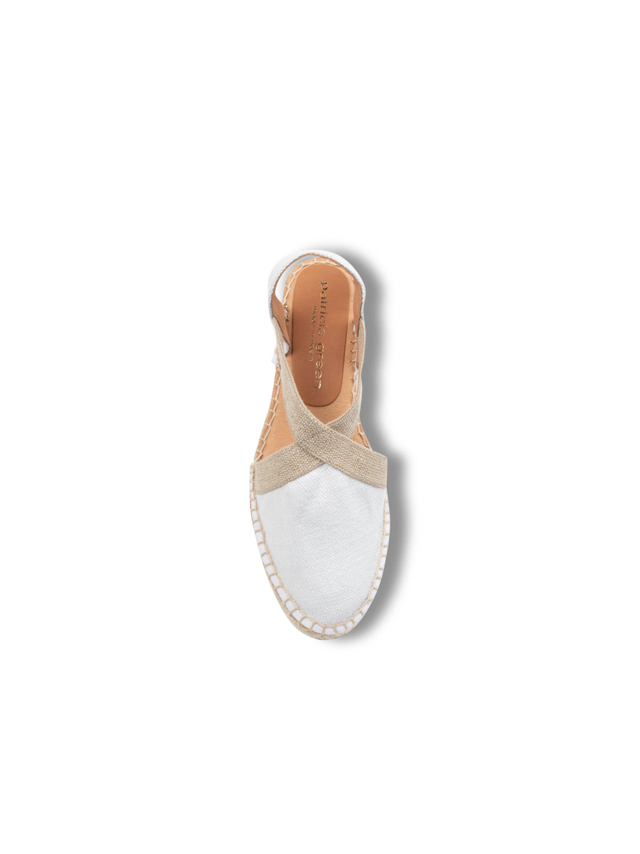 Grace Closed Toe Elastic Espadrille